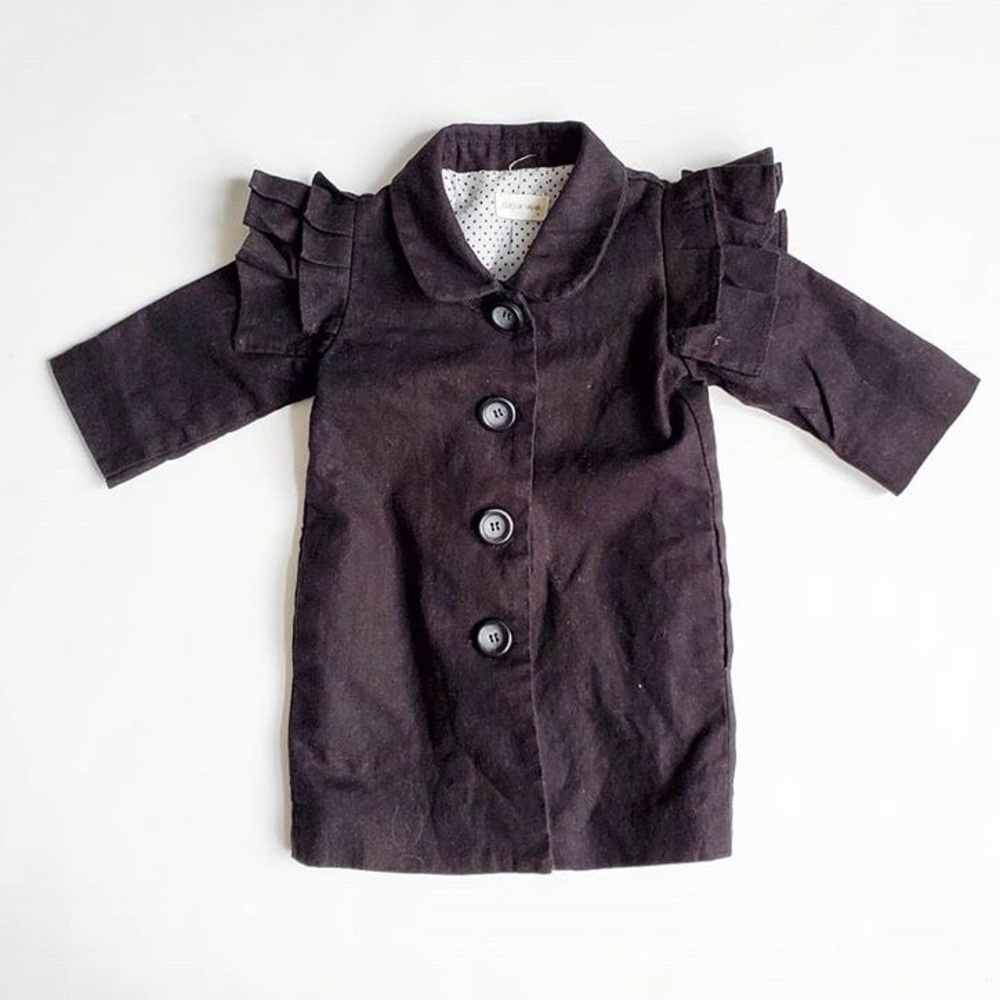 One de papa black rifle sleeve trench EUC XS/18-24